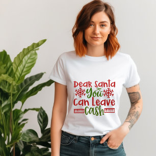 Santa親愛はTシ離れャツを現金で購入できる Tシャツ