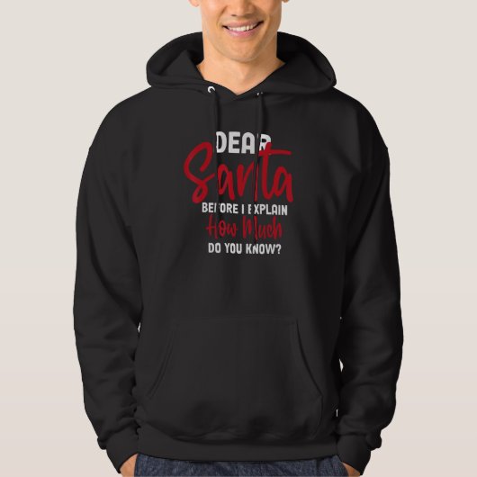Santa親愛 Before I Explain You Know 2 パーカ (正面)