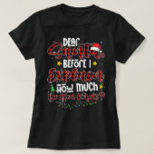 Santa親愛 Before I Explain You Know C Tシャツ (デザイン正面)