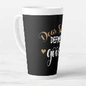Santa親愛 DefineのGood カフェラテマグ (左アングル)