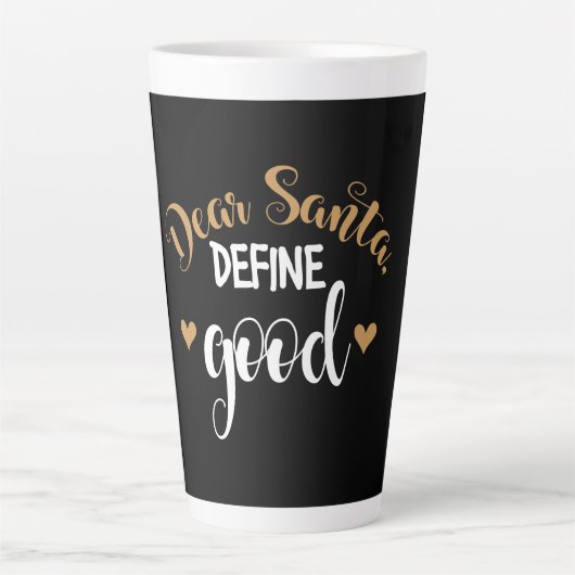 Santa親愛 DefineのGood カフェラテマグ (正面)