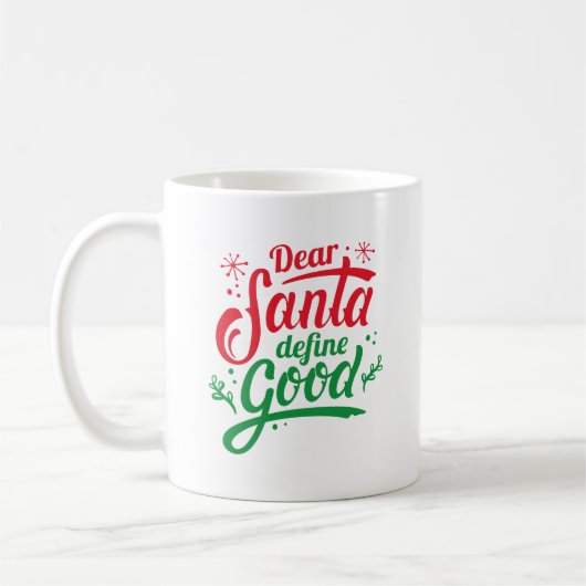 Santa親愛 DefineのGood コーヒーマグカップ (左)