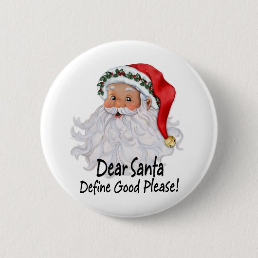 Santa親愛 DefineのGood 缶バッジ (正面)
