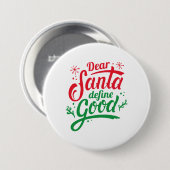 Santa親愛 DefineのGood 缶バッジ (正面&裏面)
