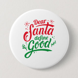 Santa親愛 DefineのGood 缶バッジ