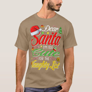 Santa親愛 Imはリストのキリストにいけな対して可愛い Tシャツ