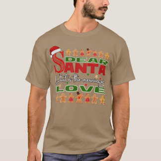 Santa親愛 Love Abugyデザインの意味 Tシャツ