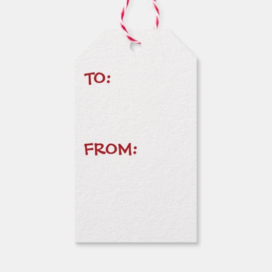 Santa おもしろい I'Ve Good Holiday Checklist ギフトタグ (裏面)