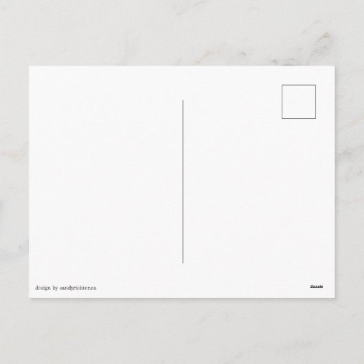 Santa おもしろい I'Ve Good Holiday Checklist シーズンポストカード (裏面)