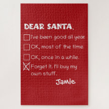 Santa おもしろい I'Ve Good Holiday Checklist
