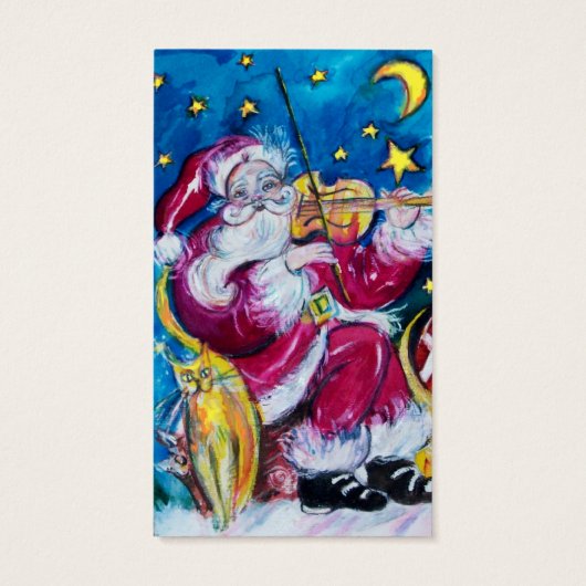 SANTA インスパイア Christmas Night Red Blue (裏面)