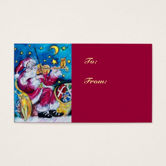 SANTA インスパイア Christmas Night Red Blue (正面)