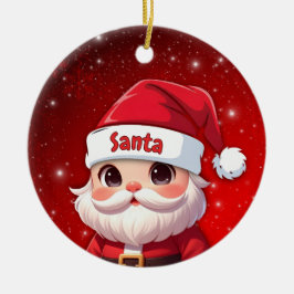 Santa 🎅🎄 セラミックオーナメント