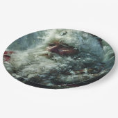 Santa ペーパープレート (アングル)