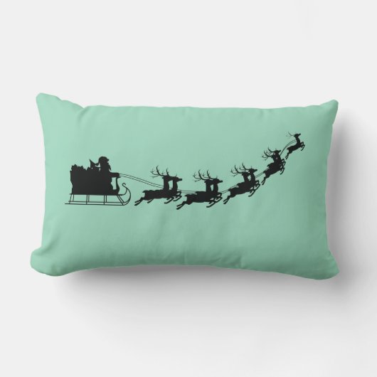 Santa  ランバークッション (正面)