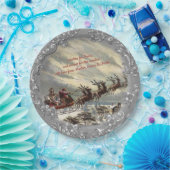 Santa 🎅用Cookie（カスタマイズ可能） ペーパープレート (パーティー)