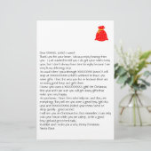 Santa 1文房具からの個人用文字 便箋 (スタンド正面)