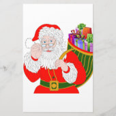 Santa 2文房具からの個人用に設定できる文字 便箋 (裏面)