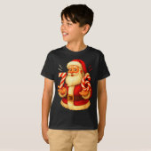 Santa 67 Candy Cane Six Seven Santa Claus Funny Ch Tシャツ (正面フル)