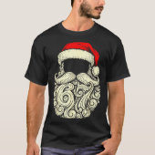 Santa 67 Hidden In Beard Christmas  Tシャツ (正面)