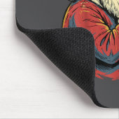 Santa 67 Number Funny Christmas Meme Se  マウスパッド (コーナー)