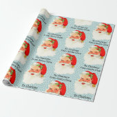 Santa Add Child's Name 読簡単 Young Kidsより ラッピングペーパー (アンロールド)