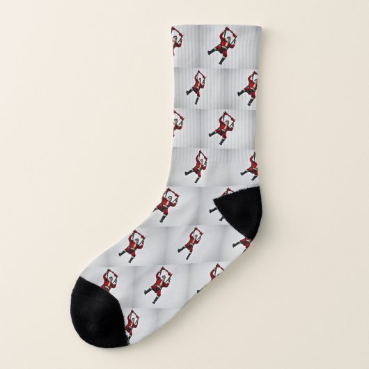 Santa All-Over-Print Socks ソックス (左外側)