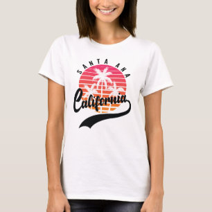 Santa Ana, California Sunset Women's T-Shirt Tシャツ
