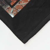 Santa And Beaver Selfie Funny Christmas Design  フリースブランケット (角)