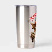 Santa and Elf Cats – Meo Christmas Cute Holiday 保温保冷タンブラー (右面)