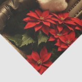 Santa and his friend the Yorkshire- Découpage pape 薄葉紙 (詳細)