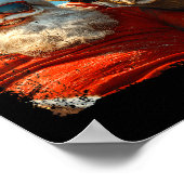 Santa And Reindeer Selfie Funny Christmas Vacation ポスター (角)