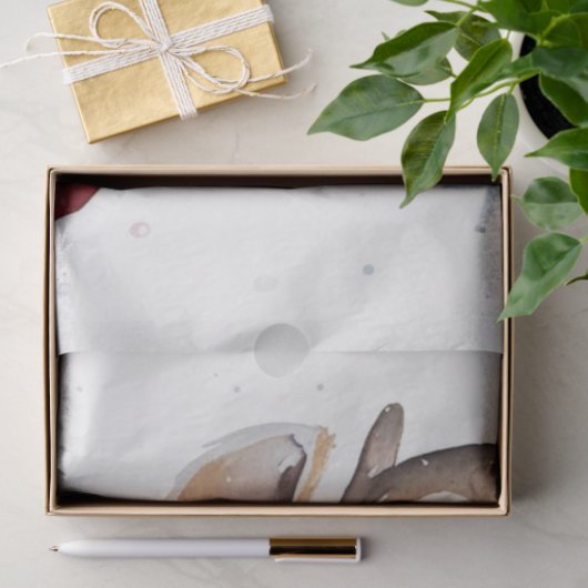 Santa and Reindeer Tissue Paper 薄葉紙 (ギフト)