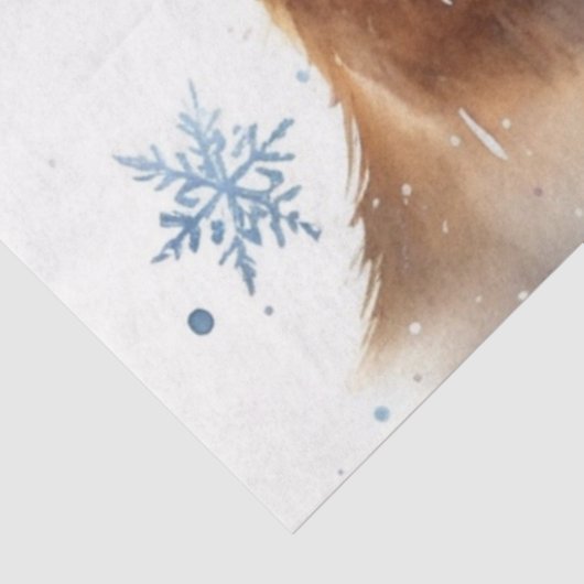 Santa and Reindeer Tissue Paper 薄葉紙 (詳細)