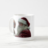 santa and robo elf コーヒーマグカップ (正面左)