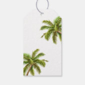 Santa and Snowman Mele Kalikimaka Christmas ギフトタグ (裏面)