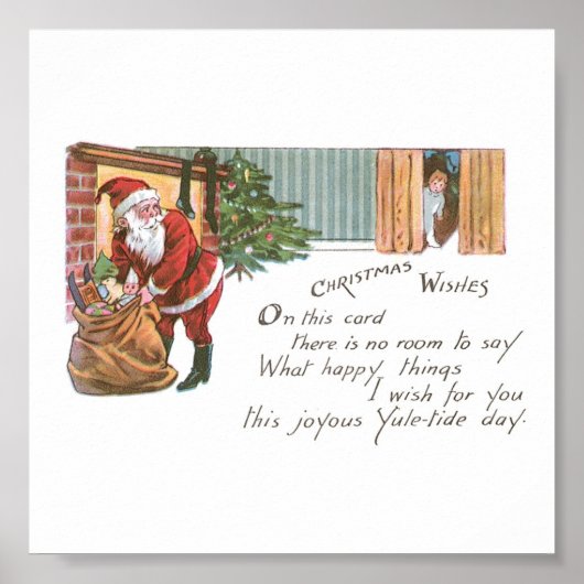 Santa and the little boy who should be asleep ポスター (正面)