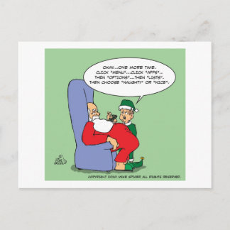 Santa Apps シーズンポストカード