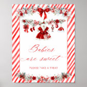 Santa Baby Baby Clothes Babies are Sweet ポスター (正面)