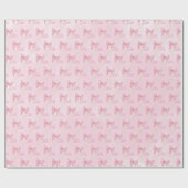 Santa Baby Christmas Baby Shower ラッピングペーパー (フラット)