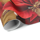 Santa Baby Christmas Baby Shower ラッピングペーパー (ロールコーナー)