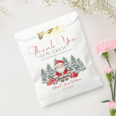 Santa Baby Christmas Baby Shower Gender Neutral フェイバーバッグ (封をした状態)