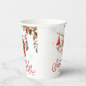 Santa Baby Christmas Winter Baby Shower 紙コップ (右)