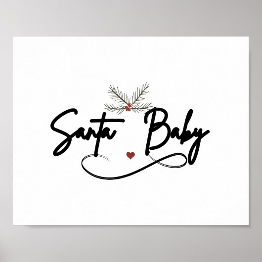 Santa Baby - Flirty Holiday Script ポスター (正面)
