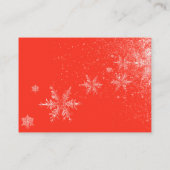 Santa Baby Shower Books for Baby エンクロージャーカード (裏面)