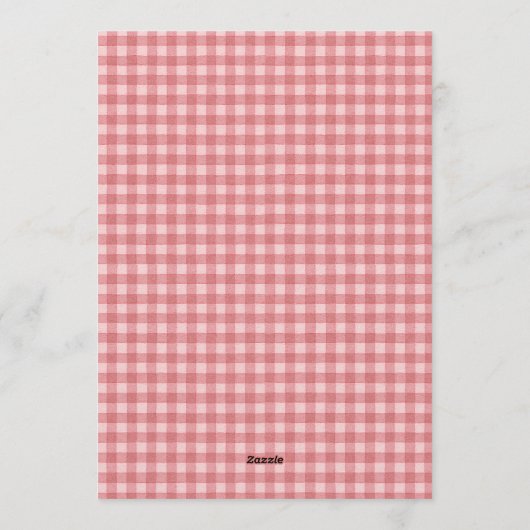 Santa Baby Shower Invitation 招待状 (裏面)