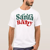 Santa Baby Tシャツ (正面)