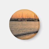 Santa Barbara at Sunset マグネット (正面)