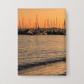 Santa Barbara at Sunset 缶バッジ (正面)