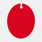 Santa Bat oval metal ornament メタルオーナメント (裏面)